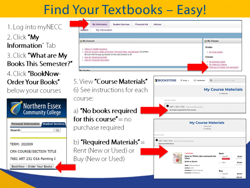How to Find Your Textbooks