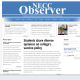 NECC Observer Earns Gold Medal from the Columbia Scholastic Press Association