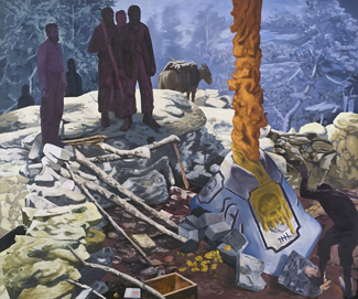 Haruspicy 2010, oil on canvas