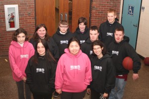 Starting in the front row from left to right Sam Girard Jen Cha Katie Garofoli Middle row: Maria Savord Andrew Rollins, Kevin Mange Last Row: Amber Oja, Peter Tsoukalas Rebecca Raza, Ben Jansson.