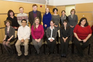 Several new employees were welcomed to the college during the January convocation.