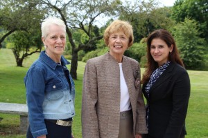 Susan Smith, Mary Beth Nason, and Lina Garcia Kosko quota club newsroom