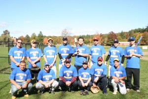 The 2010 NECC alumni baseball team.