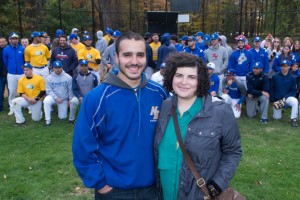 NECC alumnus and former Knights' baseball captain Manny Cabral donated bone marrow to Rebecca Dolan of Columbus, Ohio.