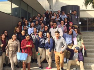 More than 125 Lawrence High School students visited NECC during a "College for a Day" experience.