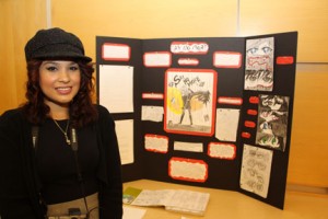 "Say No More" a screenplay and potential graphic novel, was Jennifer Lebron's Honors Experience Project. 