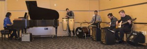 The NECC Jazz Rock Ensemble performing during last winter's show.