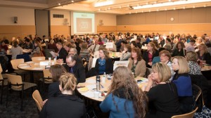 It was near capacity at NECC's spring convocation held in the Hartleb Technology Center on the Haverhill campus.