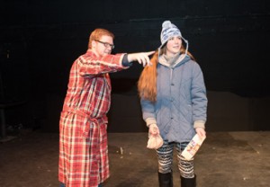 Nate Joyall of Groveland and Annabel Dryden of Haverhill appear in Northern Essex Community College’s production of the romantic comedy “Almost, Maine” this weekend April 1 and 2 and next weekend April 8 and 9 at 7:30 p.m. on the Haverhill campus. 