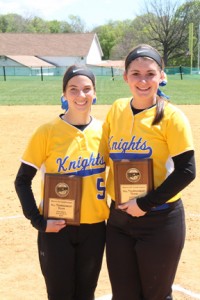 Kelsey Trudel of Salisbury and Madison Crateau of Georgetown were selected to the National Junior College Athletic Association (NJCAA) Region XV All Tournament Team.