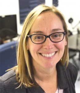 Dean of Liberal Arts Amy Callahan smiles at the camera