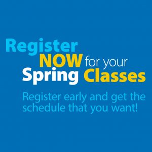 graphic for spring registration