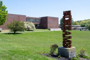 live your dream statue on haverhill campus