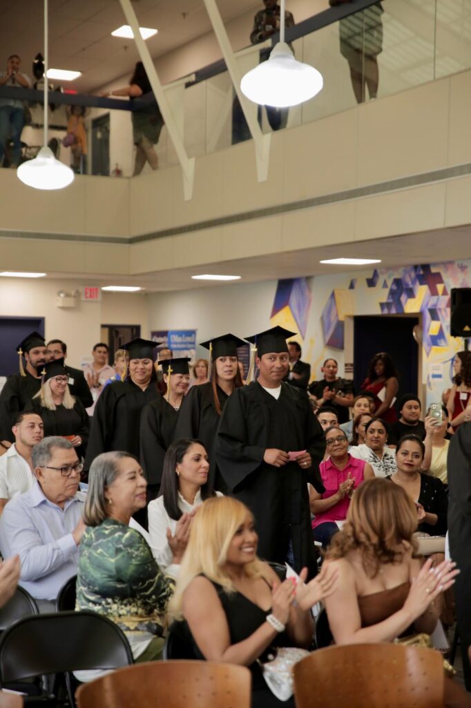 Class of 2025 HSE Graduates process into the event space