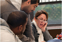 students in class