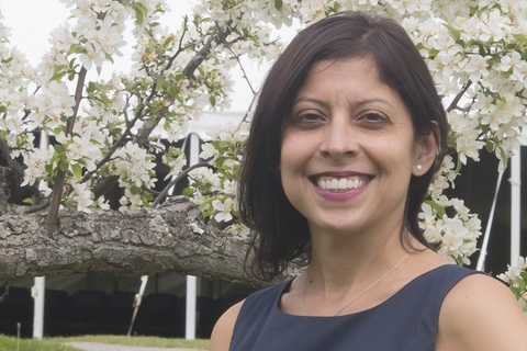 Helen Ubiñas smiling at the camera