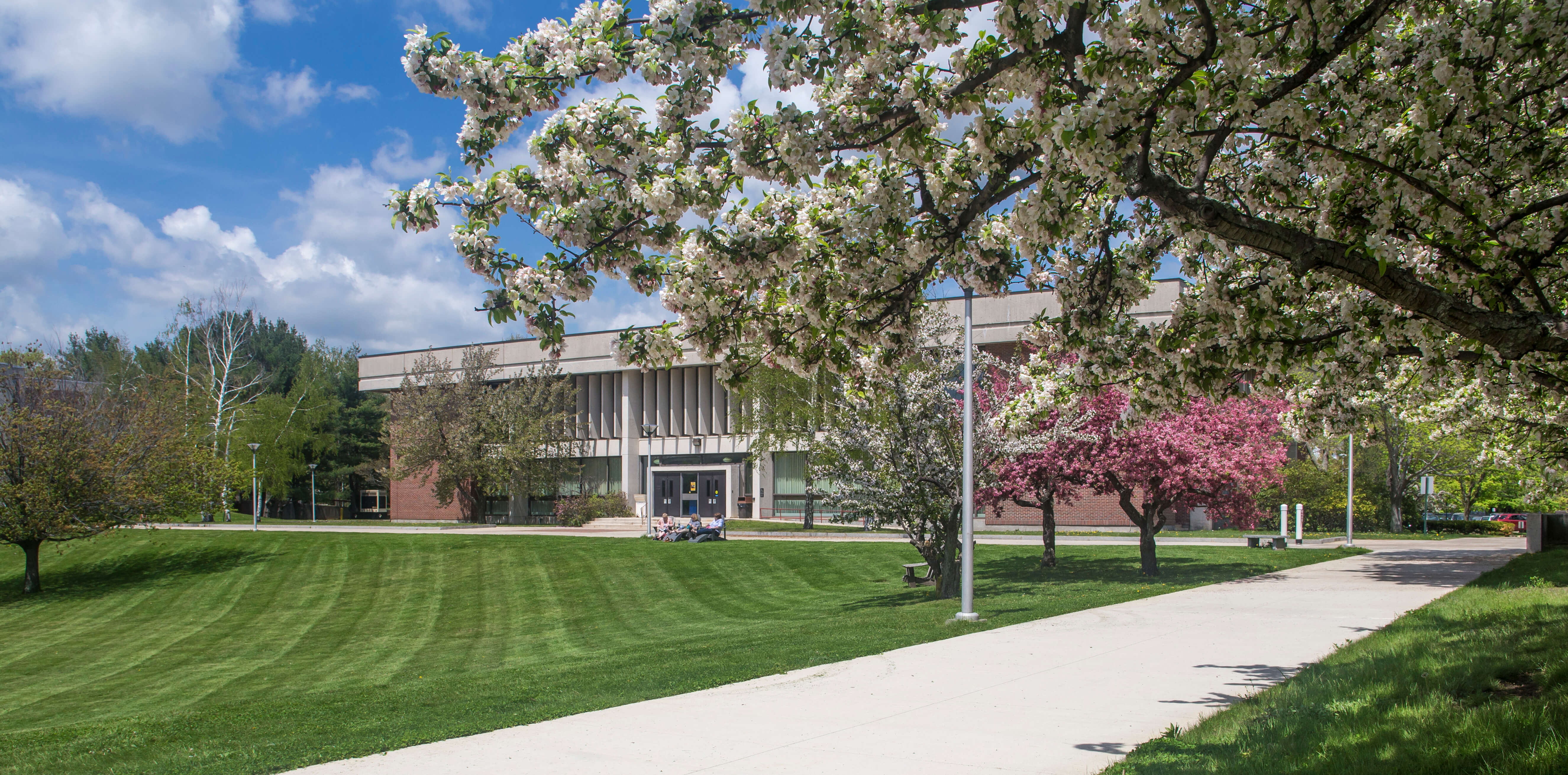 Photo of the Haverhill Campus in Spring