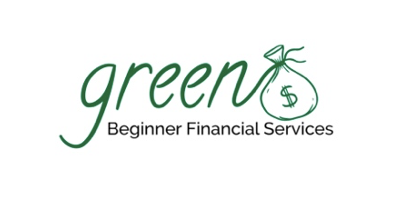Green Beginner financial services logo 