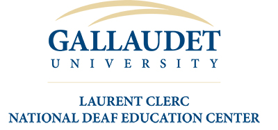 Gallaudet University, Laurent CLERC National Deaf Education Center logo