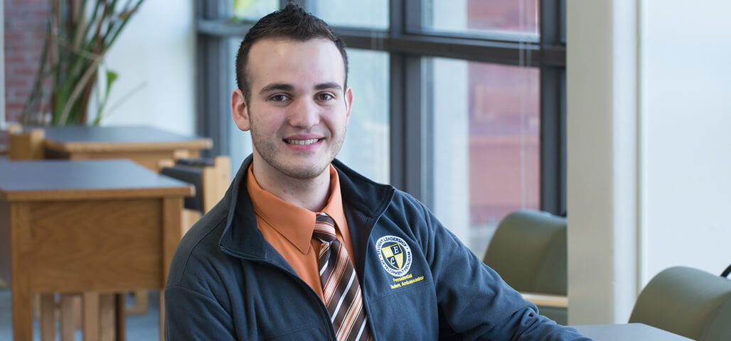 A student in the General Studies program at our NECC Campus
