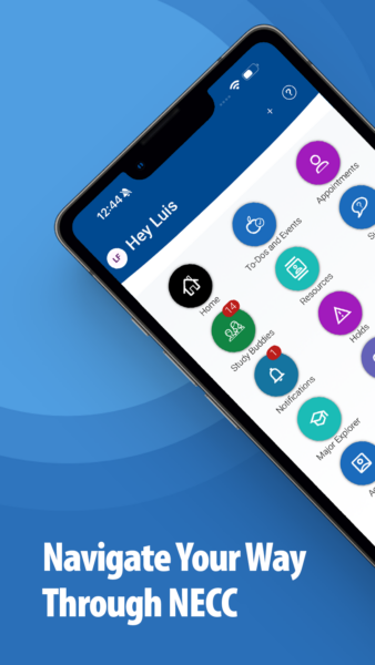 screenshot of the Navigate app